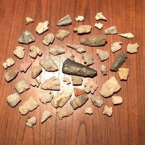 Arrow Heads broken pieces